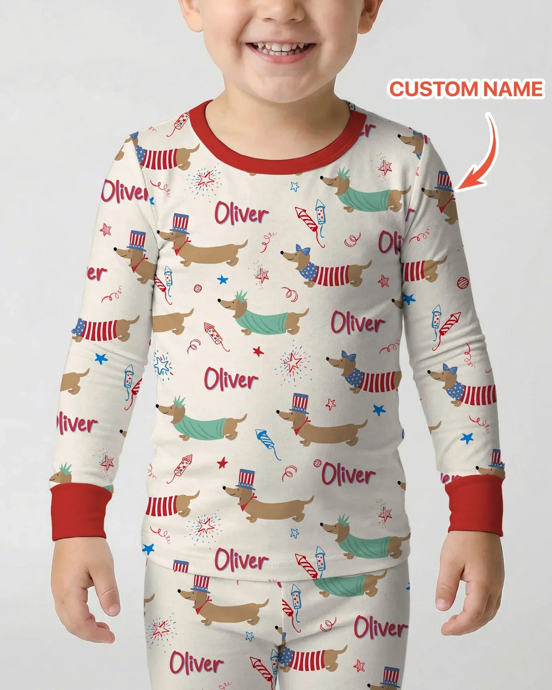 250 Years Of Freedom Two Piece Long Sleeve Pajama Set