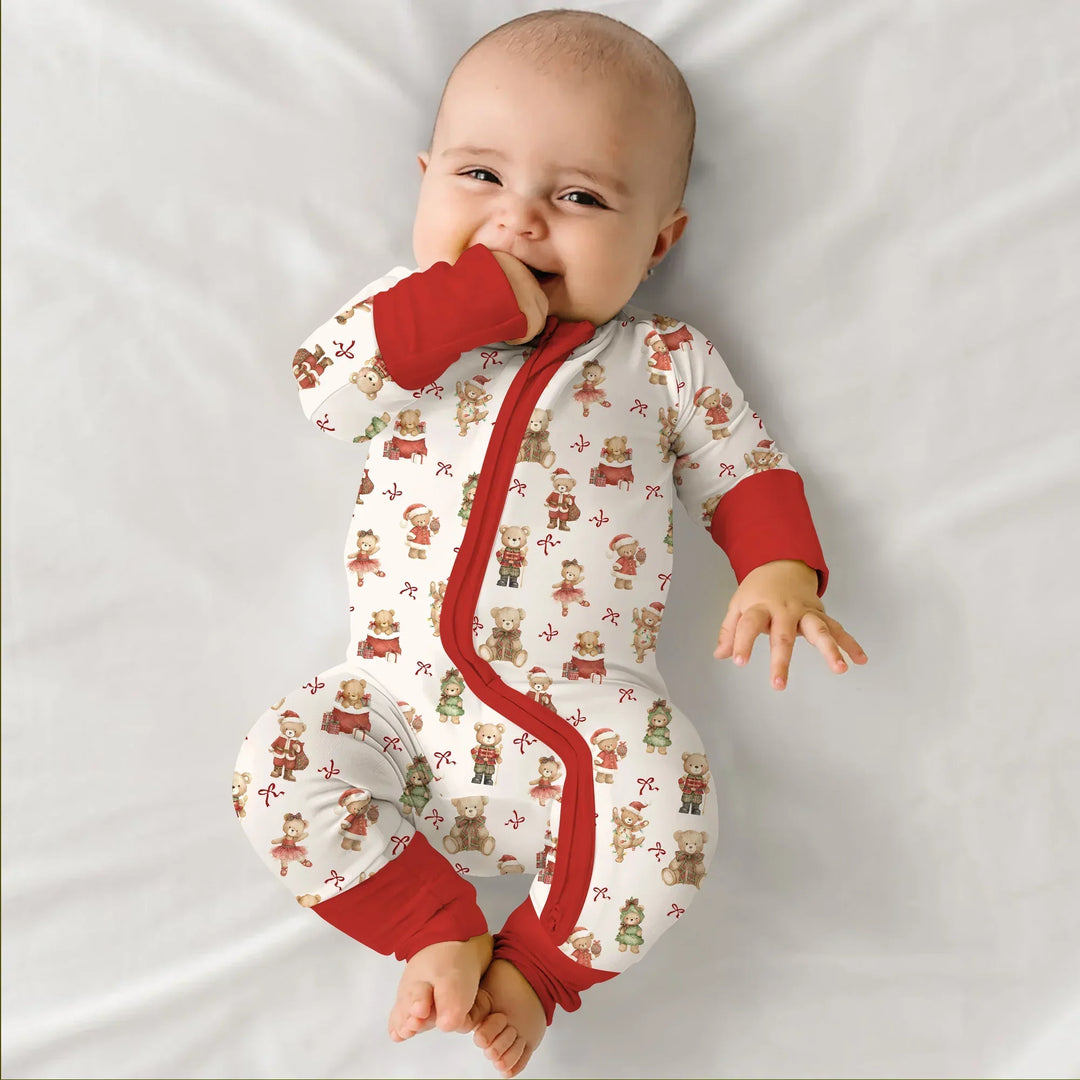 Christmas Teddy Bears Convertible Zippy