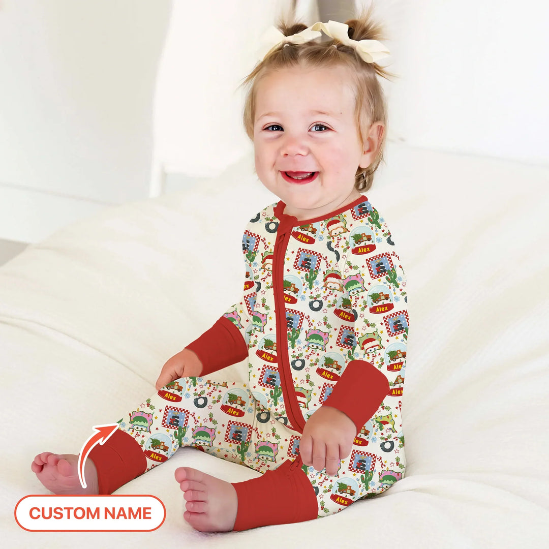 Gerippte Babykleidung mit individuellem Foto - Weich &amp; Skizzenhaft