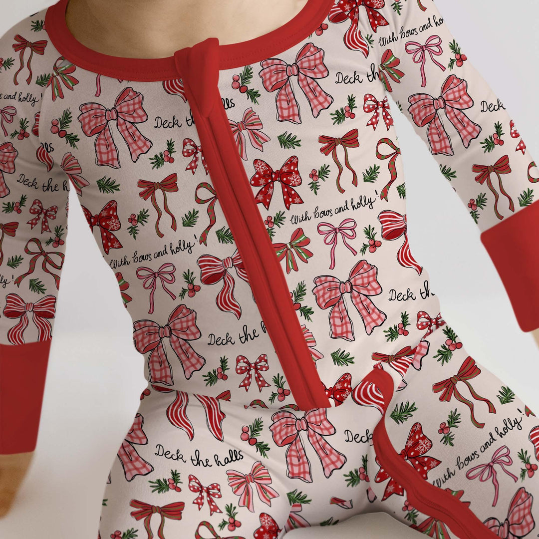 Coquette Christmas Bows Convertible Zippy