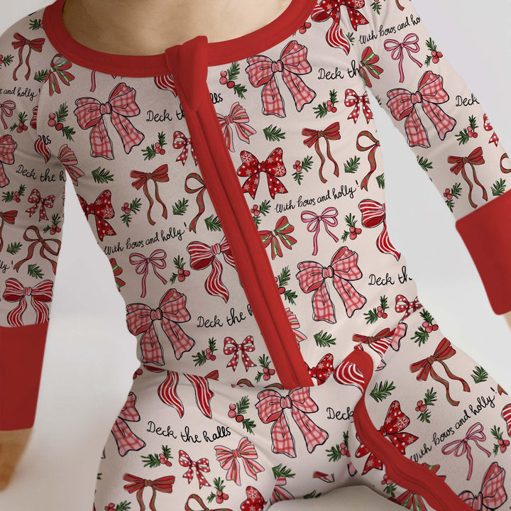 Coquette Christmas Bows Convertible Zippy