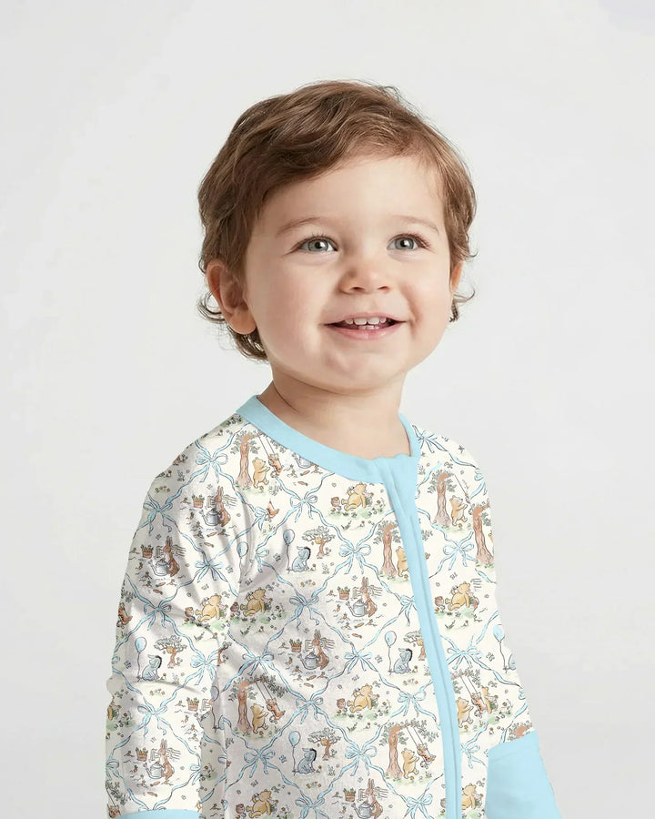 Spring Meadow Friends Bamboo Convertible Zippy