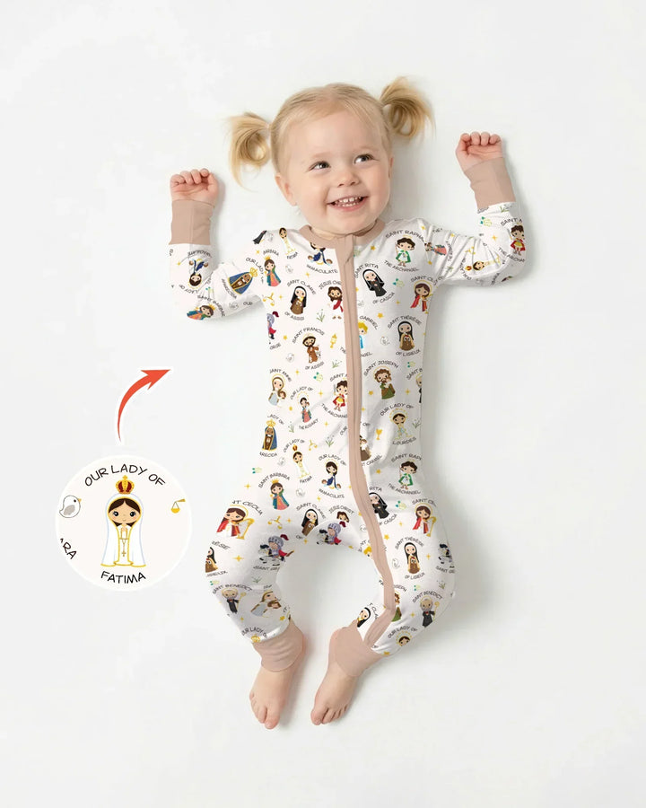 Pray For Us Family Matching Convertible Zippy