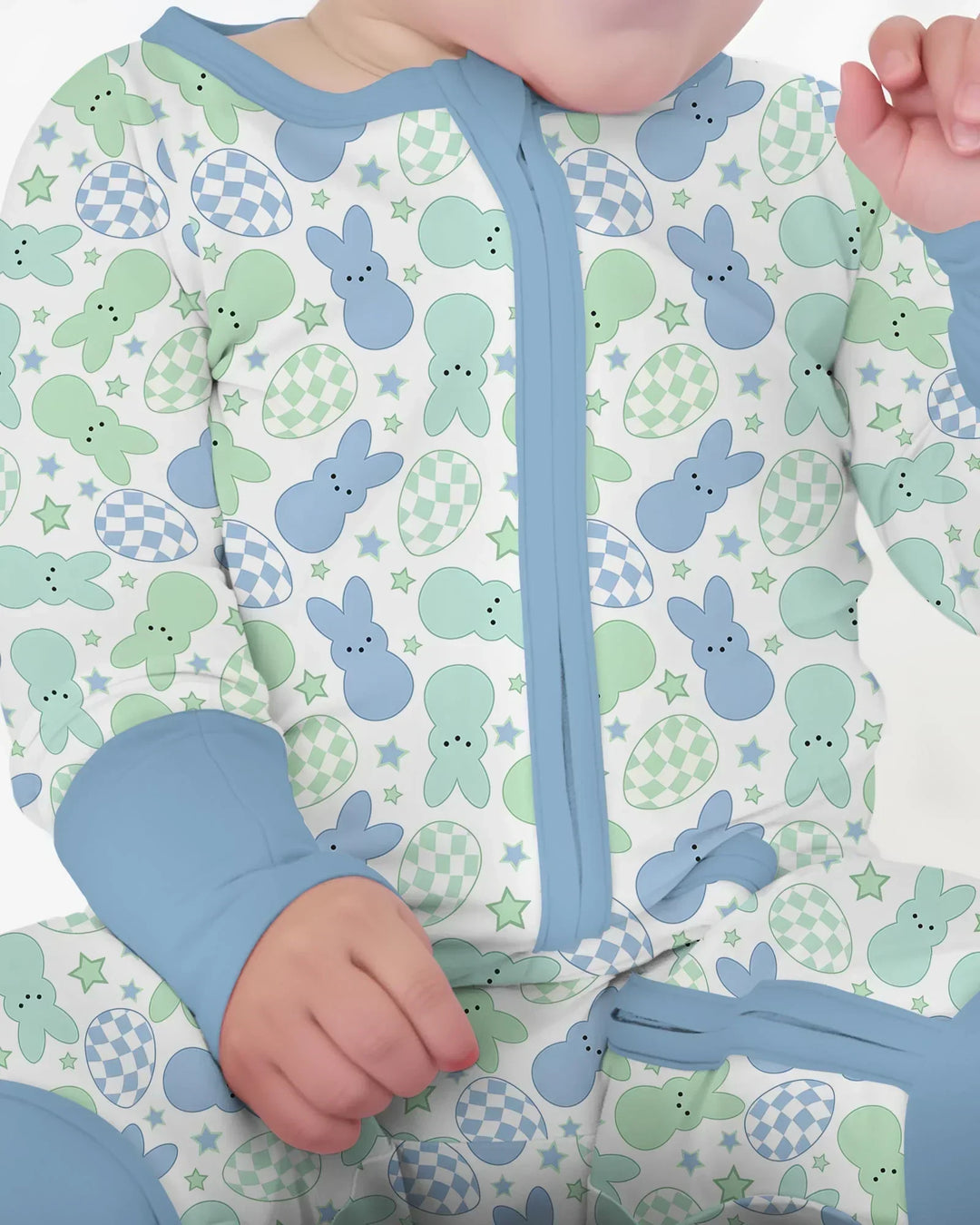 Gerippte Babykleidung mit individuellem Foto - Weich &amp; Skizzenhaft