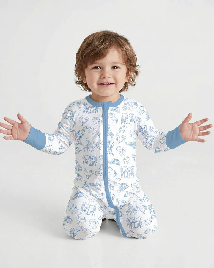 Psalm 23 Sketch Bamboo Convertible Zippy