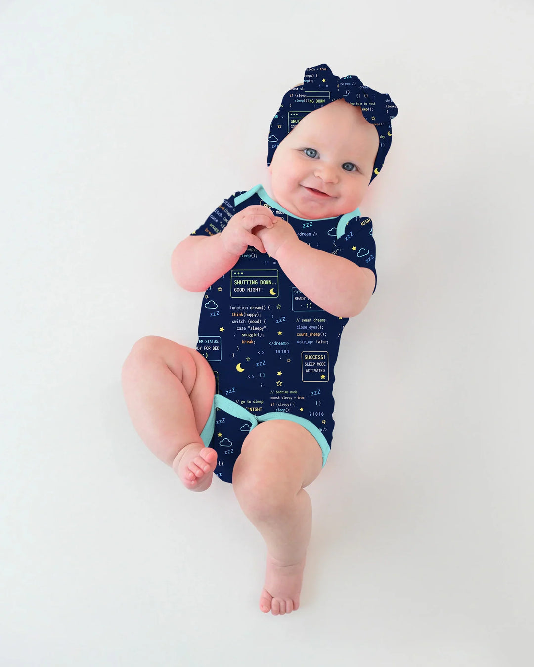 Gerippte Babykleidung mit individuellem Foto - Weich &amp; Skizzenhaft