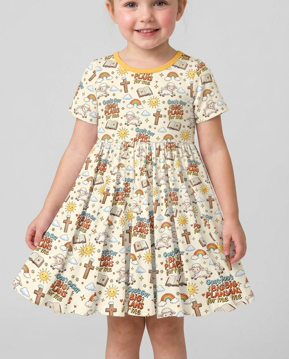 Vorlage Bambus Twirl Kleid