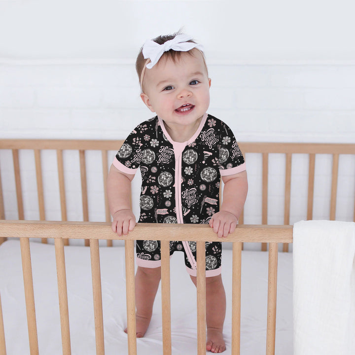 Disco New Years Eve Shorty Zipp