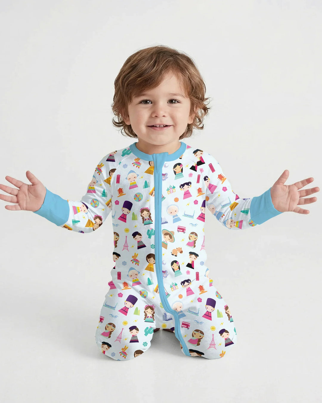 Tiny Friends Around the World Bamboo Convertible Zippy