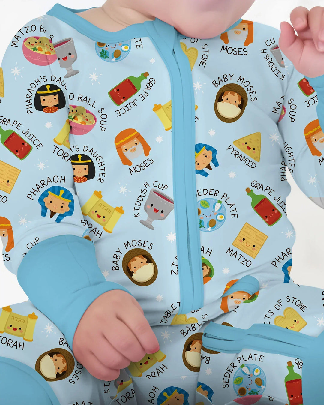 Cute Passover Characters Convertible Zippy