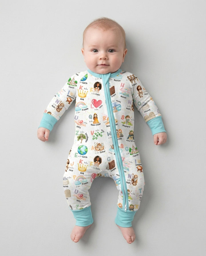 Gerippte Babykleidung mit individuellem Foto - Weich &amp; Skizzenhaft