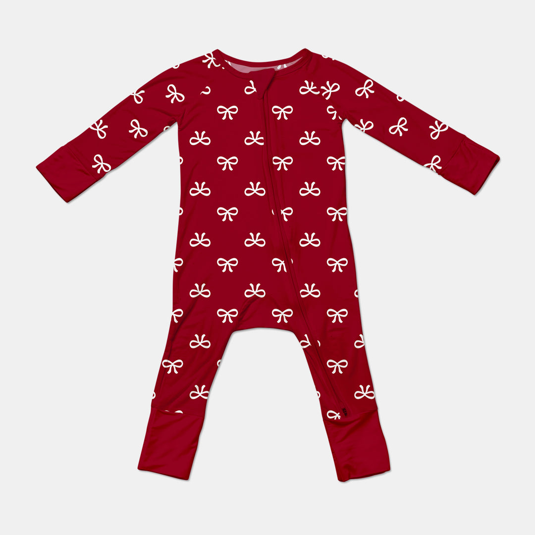 Christmas Cute Bows Convertible Zippy