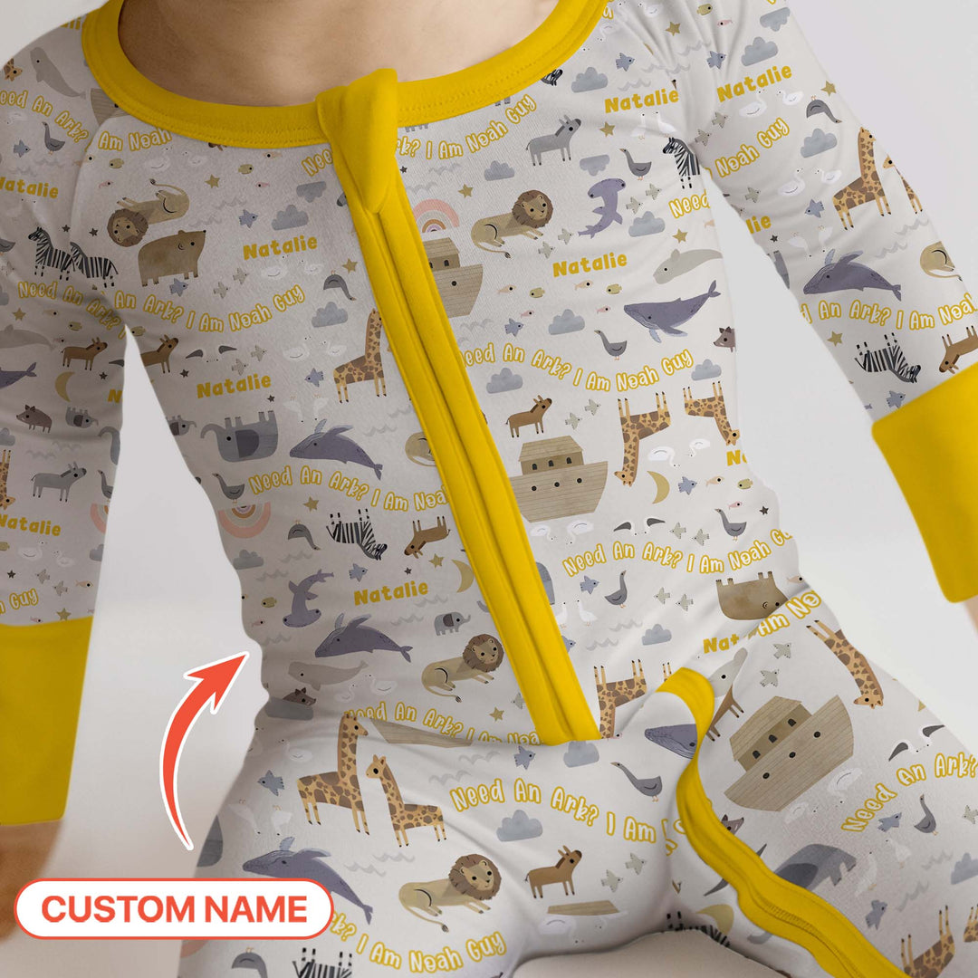 Need An Ark? I Noah Guy Custom Name Convertible Zippy