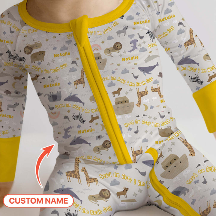 Need An Ark? I Noah Guy Custom Name Convertible Zippy