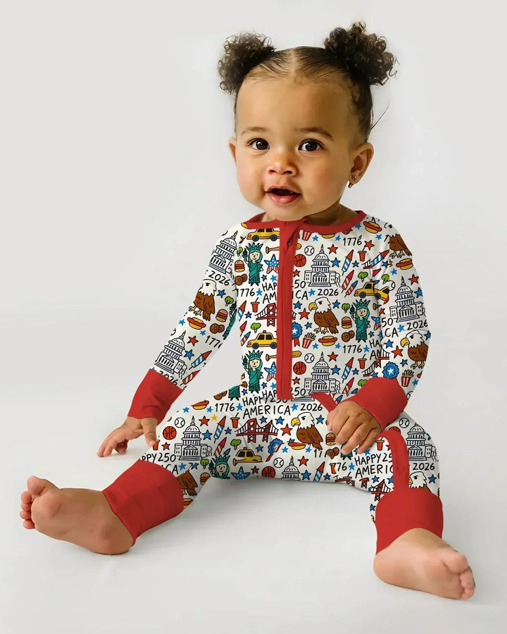 Doodle America 250th Anniversary Family Convertible Zippy