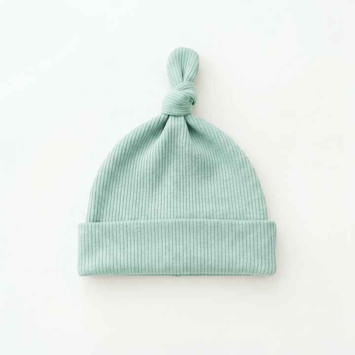 Ribbed Bamboo Knotted Hat