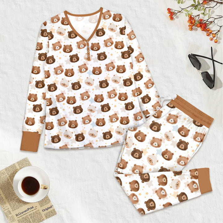 Beary Sleepy Bamboo Outfit for Women – Cozy and Chic