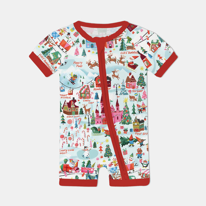Santa's City Maps Shorty Zippy