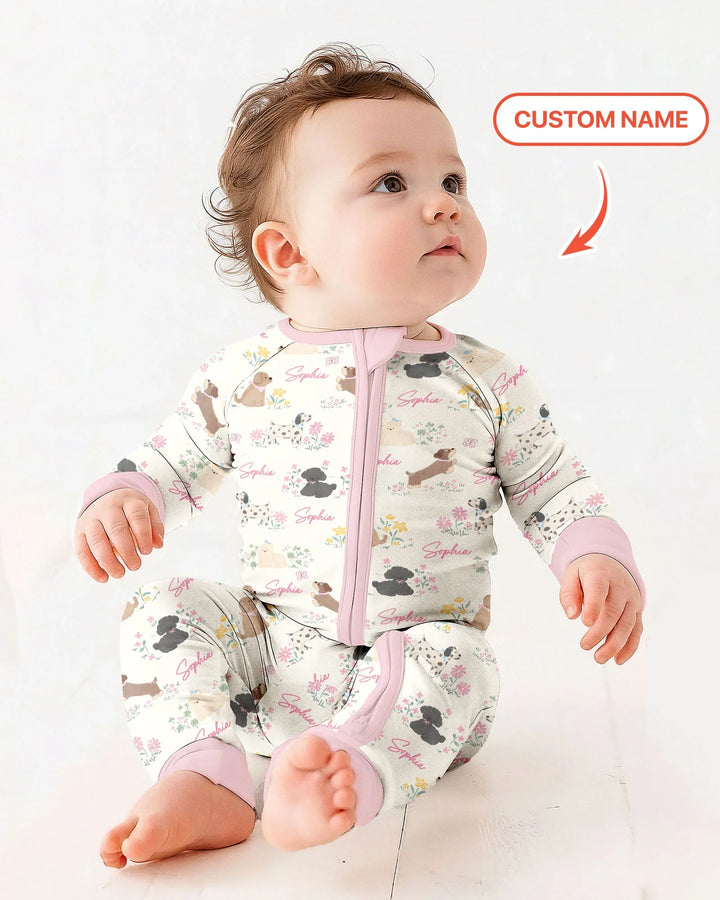 Gerippte Babykleidung mit individuellem Foto - Weich &amp; Skizzenhaft