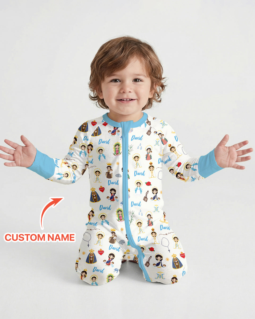 Custom Name Mother Mary Convertible Zippy