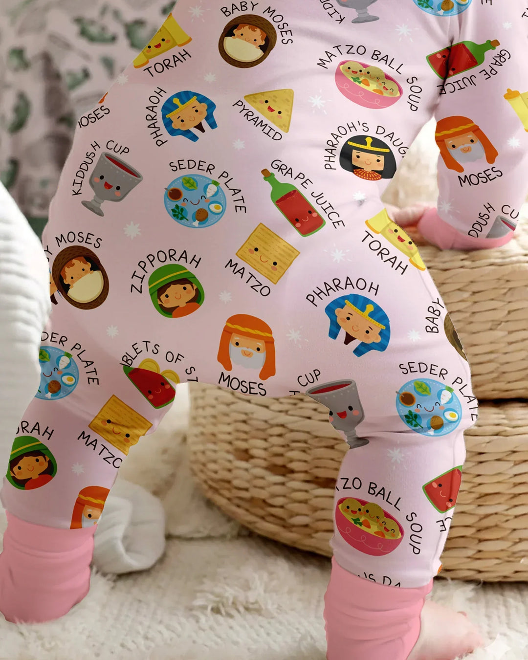 Cute Passover Characters Convertible Zippy