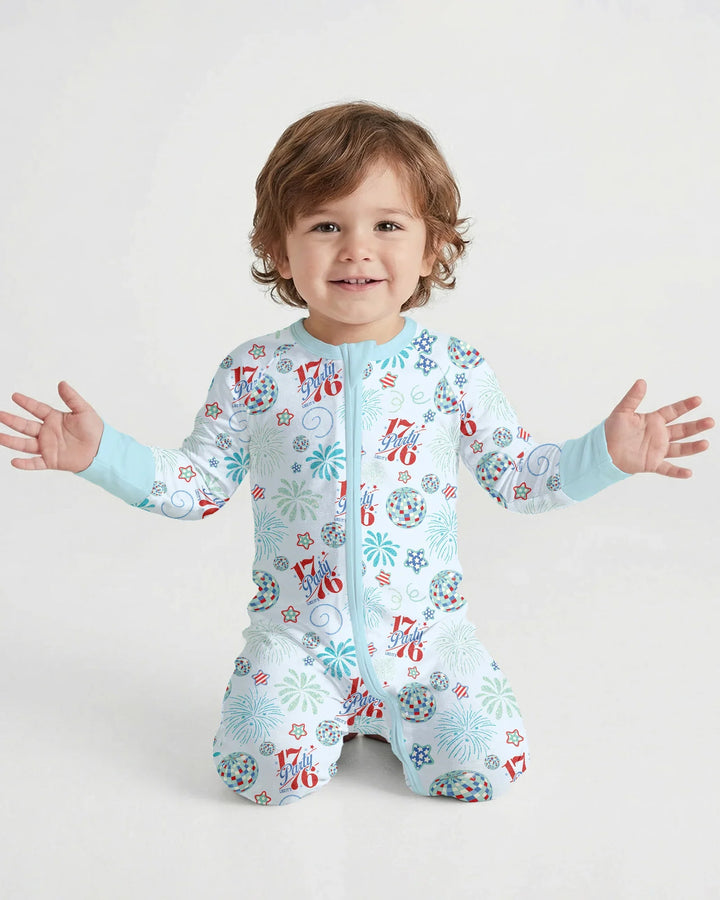 Land Of Free Family Matching Bamboo Convertible Zippy