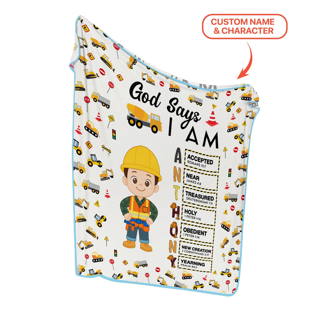 Vorlage für individuelle Kleinkinddecke