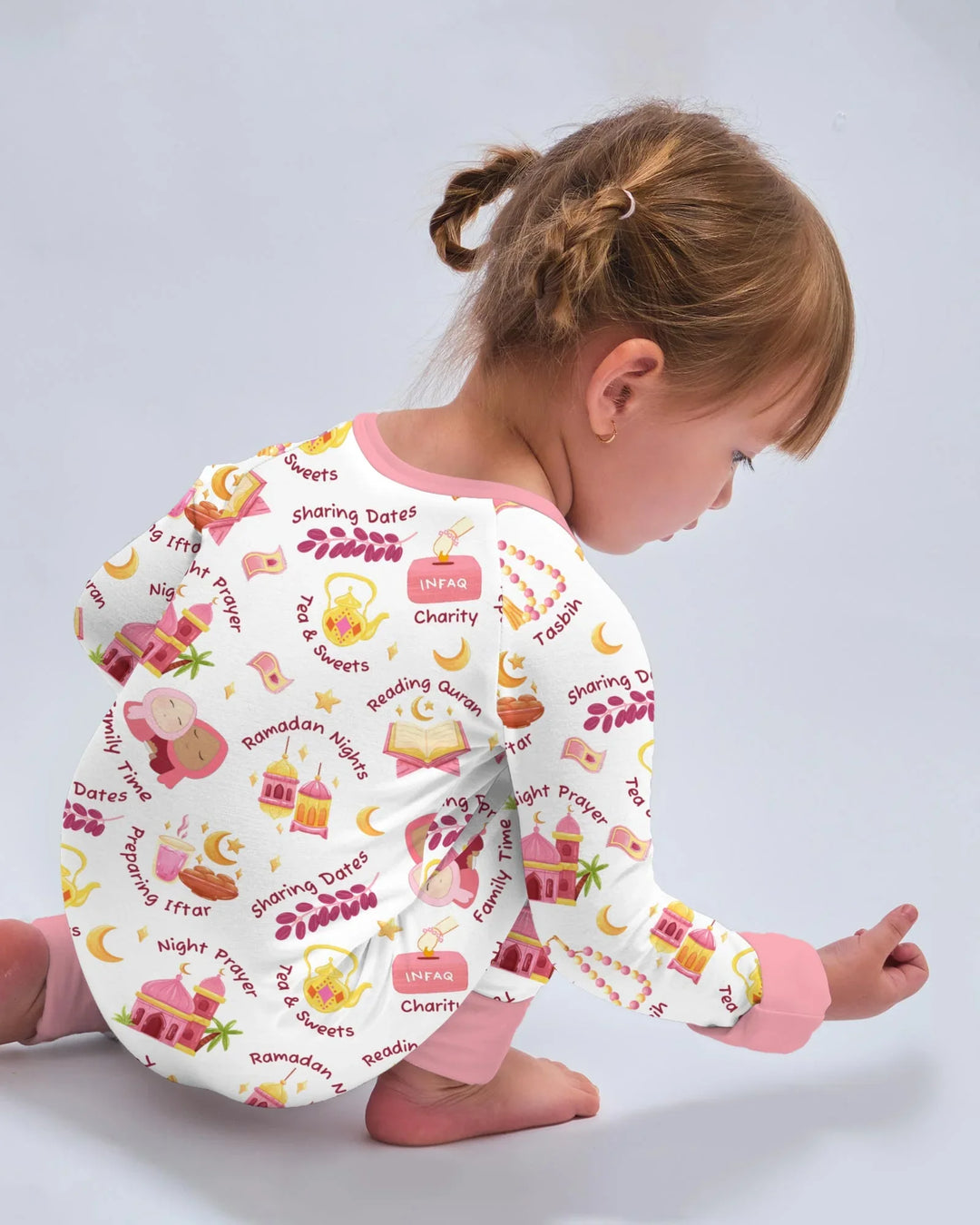 Ramadan Mubarak Matching Family Convertible Zippy