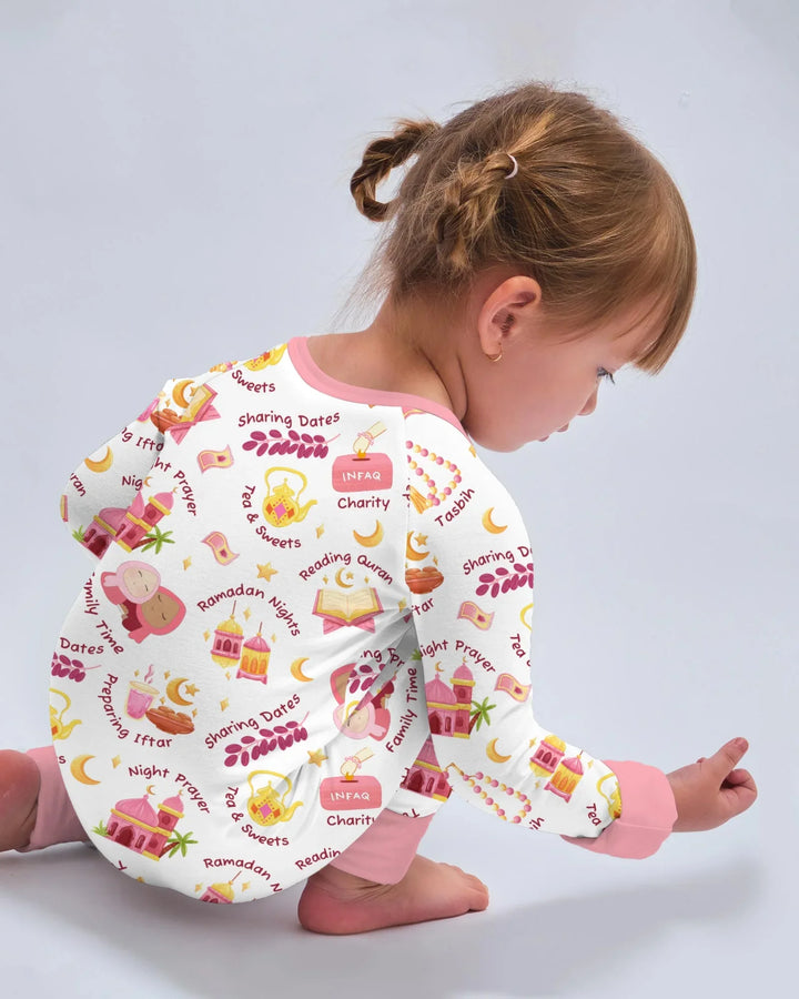 Ramadan Mubarak Matching Family Convertible Zippy