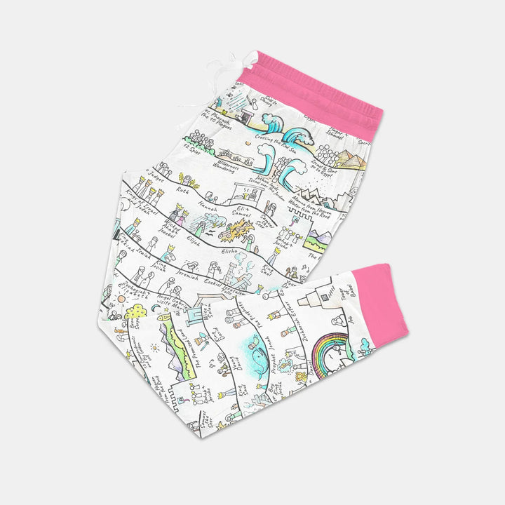 Bible Story Journey Family Matching Custom Women Pajama Set