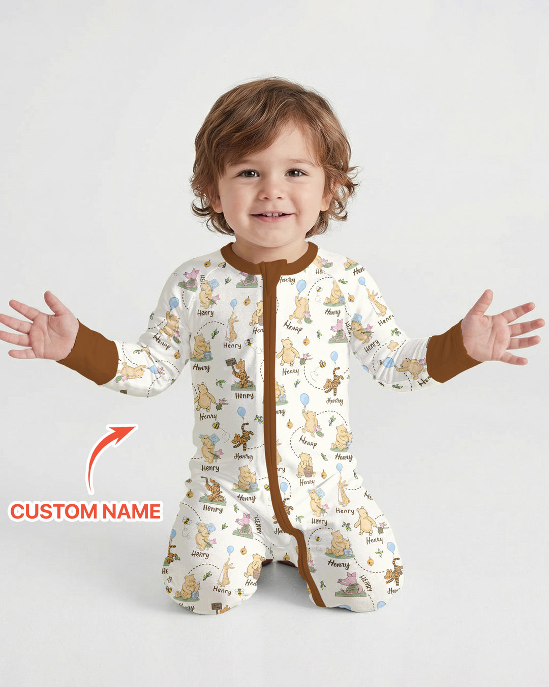 Gerippte Babykleidung mit individuellem Foto - Weich &amp; Skizzenhaft