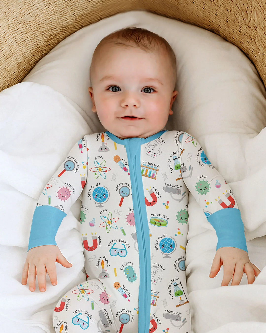 Science Fun Family Matching Bamboo Convertible Zippy