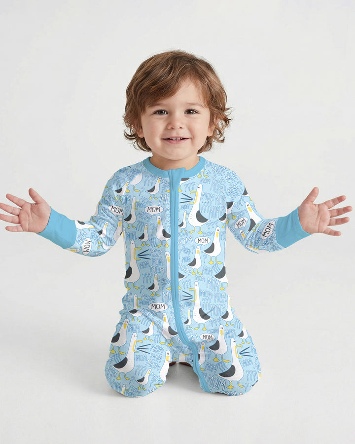 Funny Seagull MOM Convertible Zippy