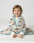 Bible Verse Construction Trucks Bamboo Blanket