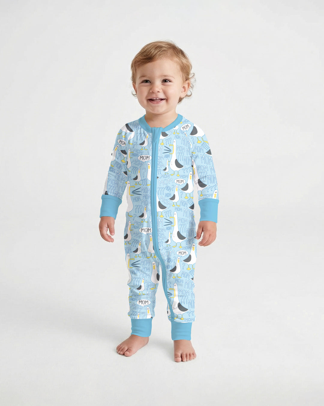 Funny Seagull MOM Convertible Zippy