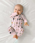 Funny Dogs Alphabet Bamboo Convertible Zippy