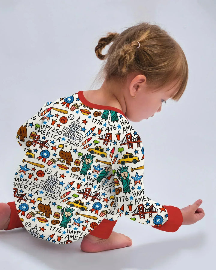 Doodle America 250th Anniversary Family Convertible Zippy