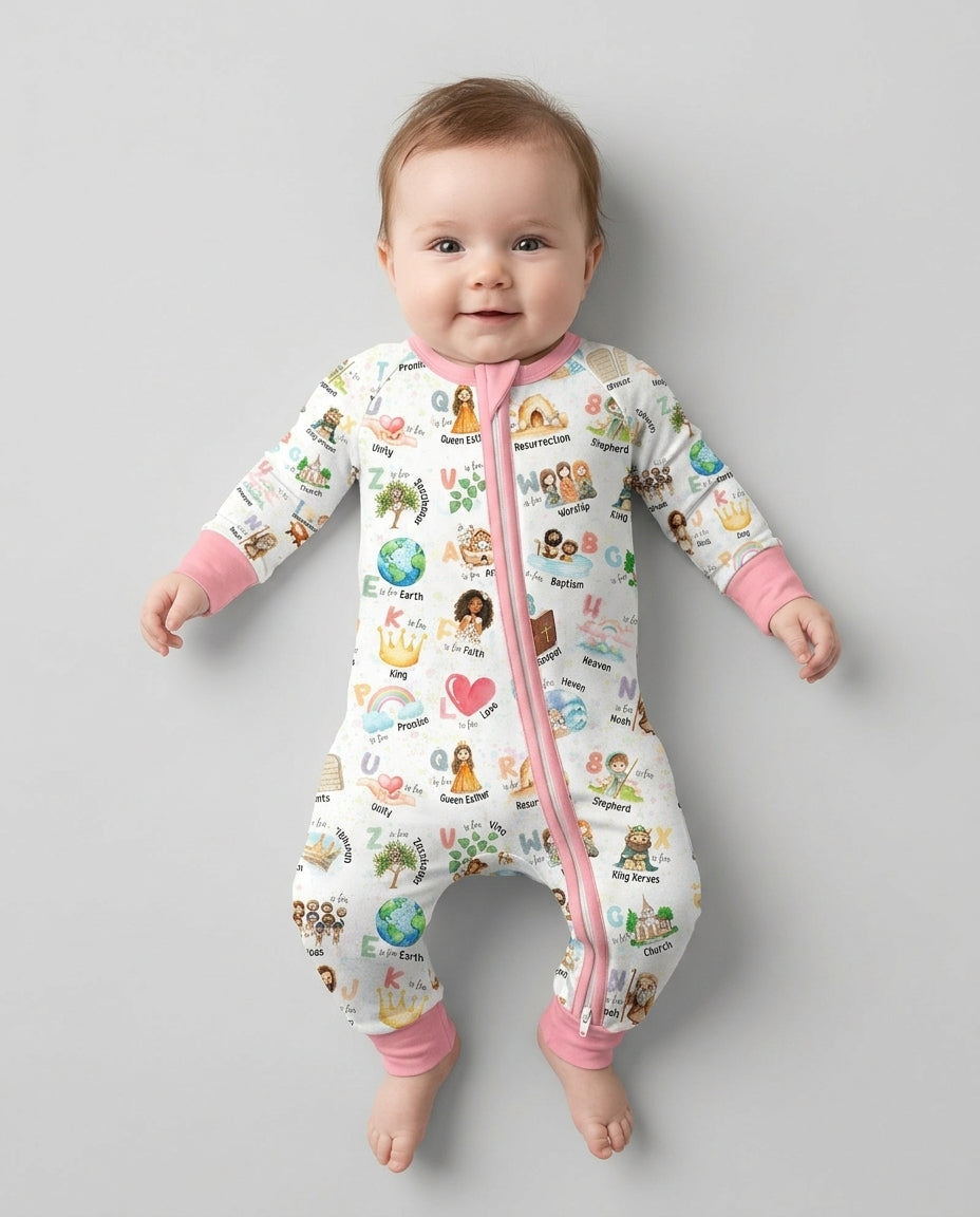 Gerippte Babykleidung mit individuellem Foto - Weich &amp; Skizzenhaft