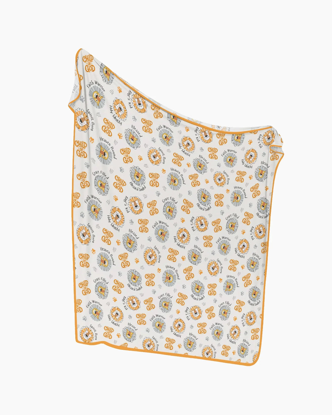A Child Of God Boy Bamboo Blanket