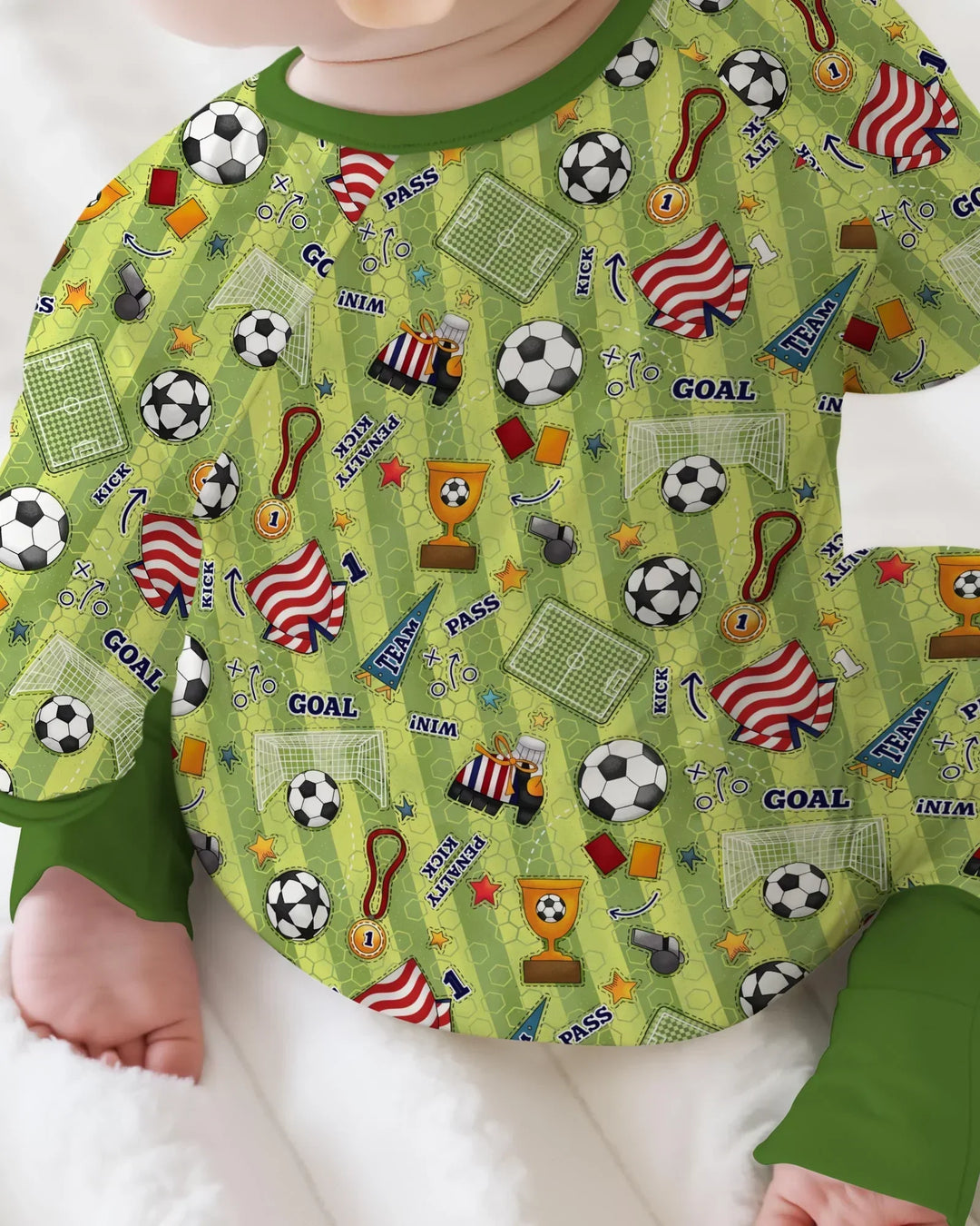 I Love Sports Soccer Bamboo Convertible Zippy