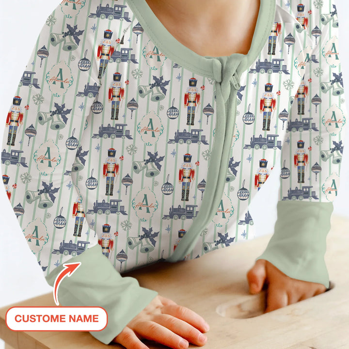 Custom Nutcracker Medium Blue Convertible Zippy , Custom Nutcracker Medium Blue Convertible Zippy - 0-3M