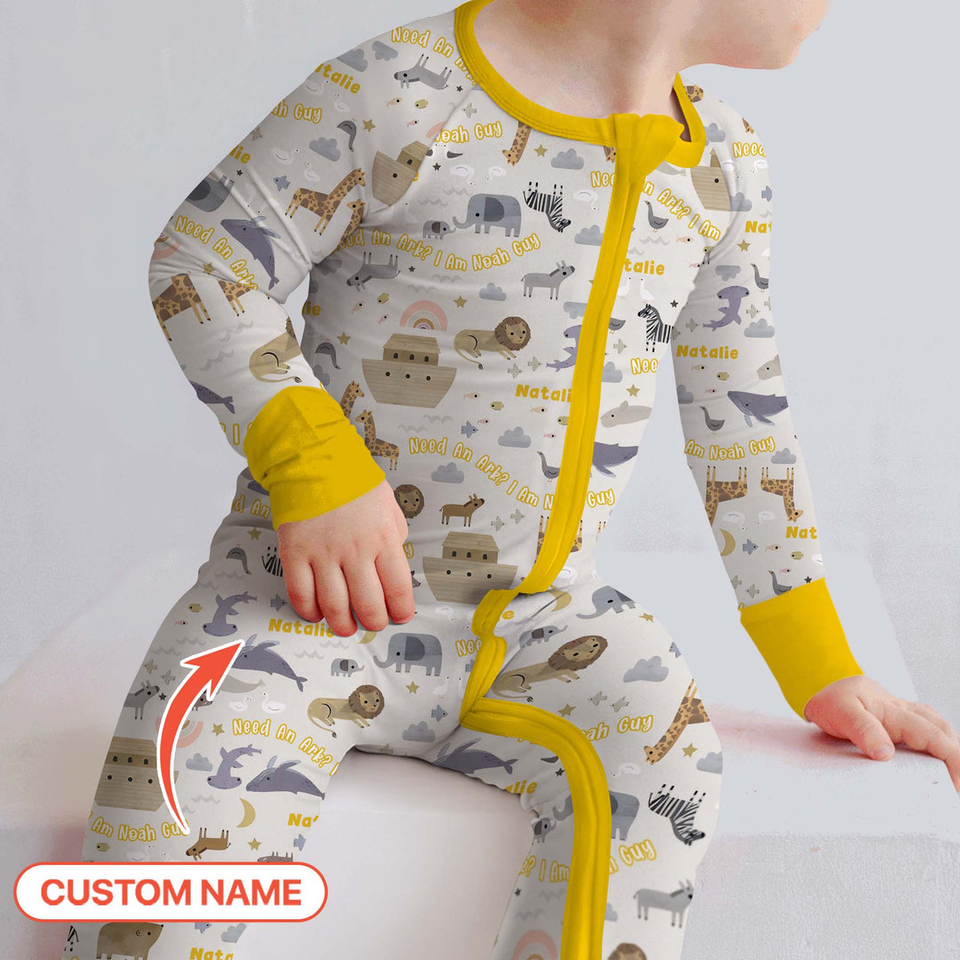Need An Ark? I Noah Guy Custom Name Convertible Zippy