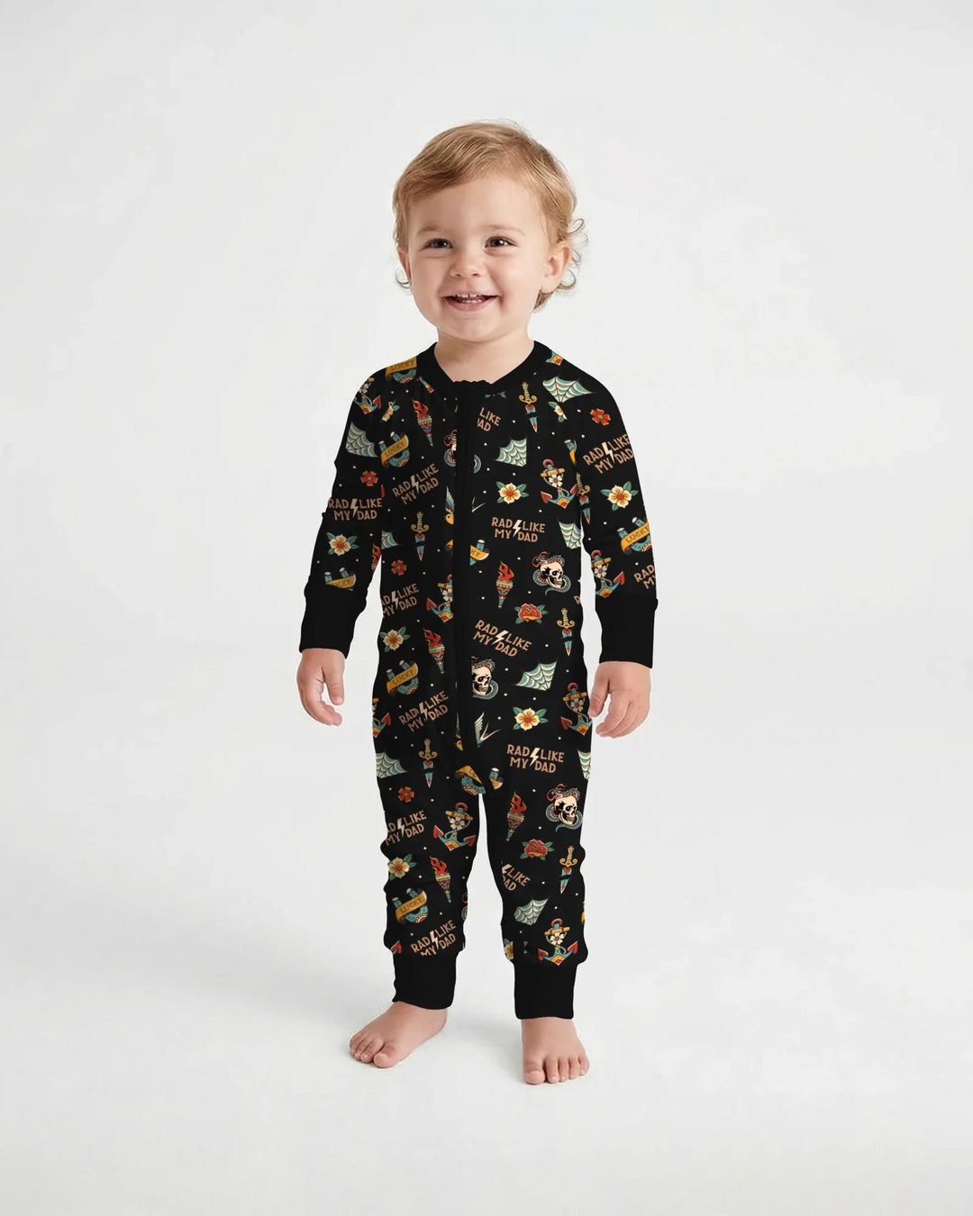 Rad Dad Society Daddy & Me Matching Bamboo Convertible Zippy