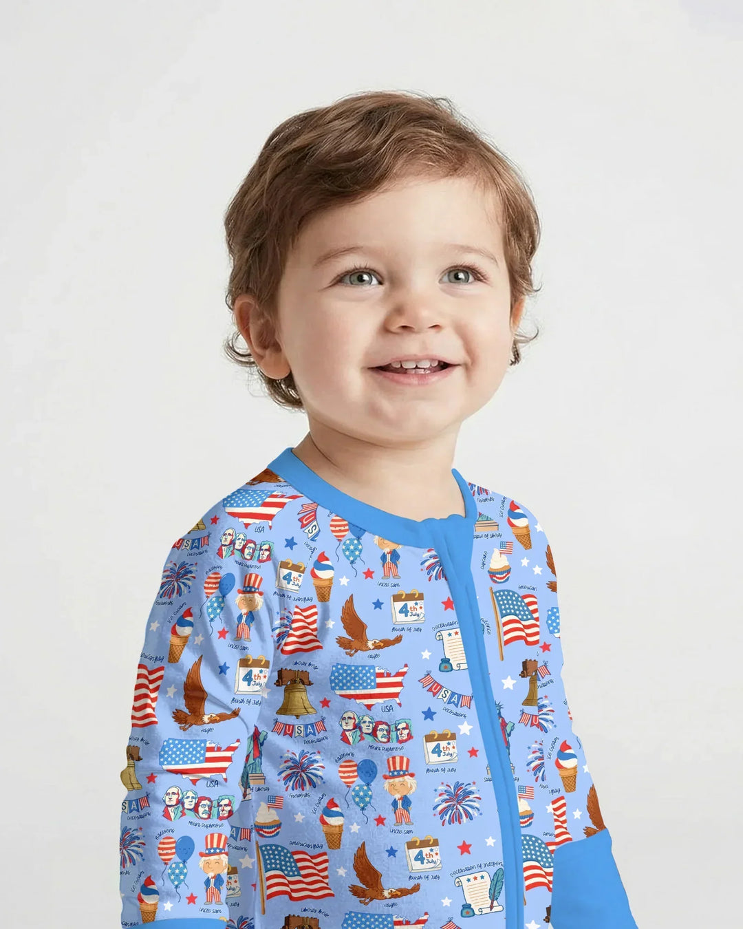 Gerippte Babykleidung mit individuellem Foto - Weich &amp; Skizzenhaft