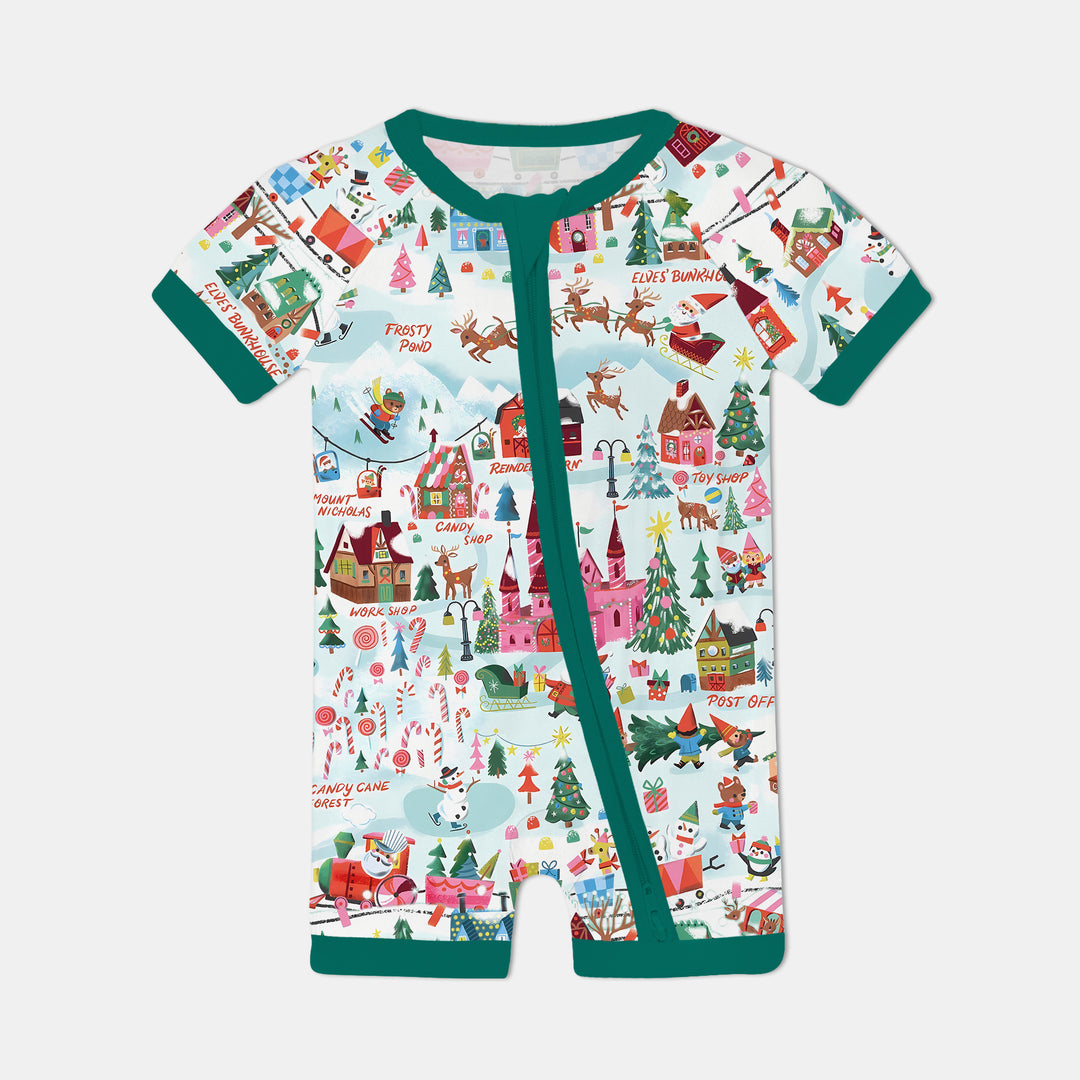 Santa's City Maps Shorty Zippy
