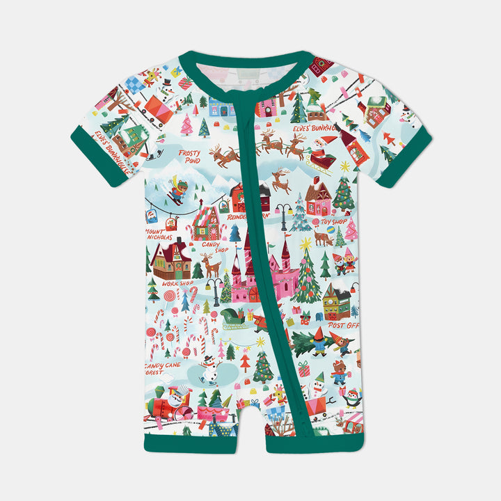 Santa's City Maps Shorty Zippy