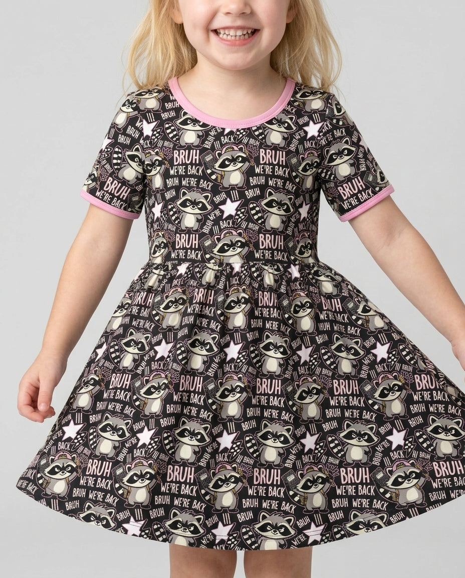 Vorlage Bambus Twirl Kleid