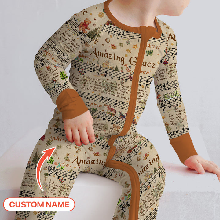 Amazing Grace Custom Name Convertible Zippy