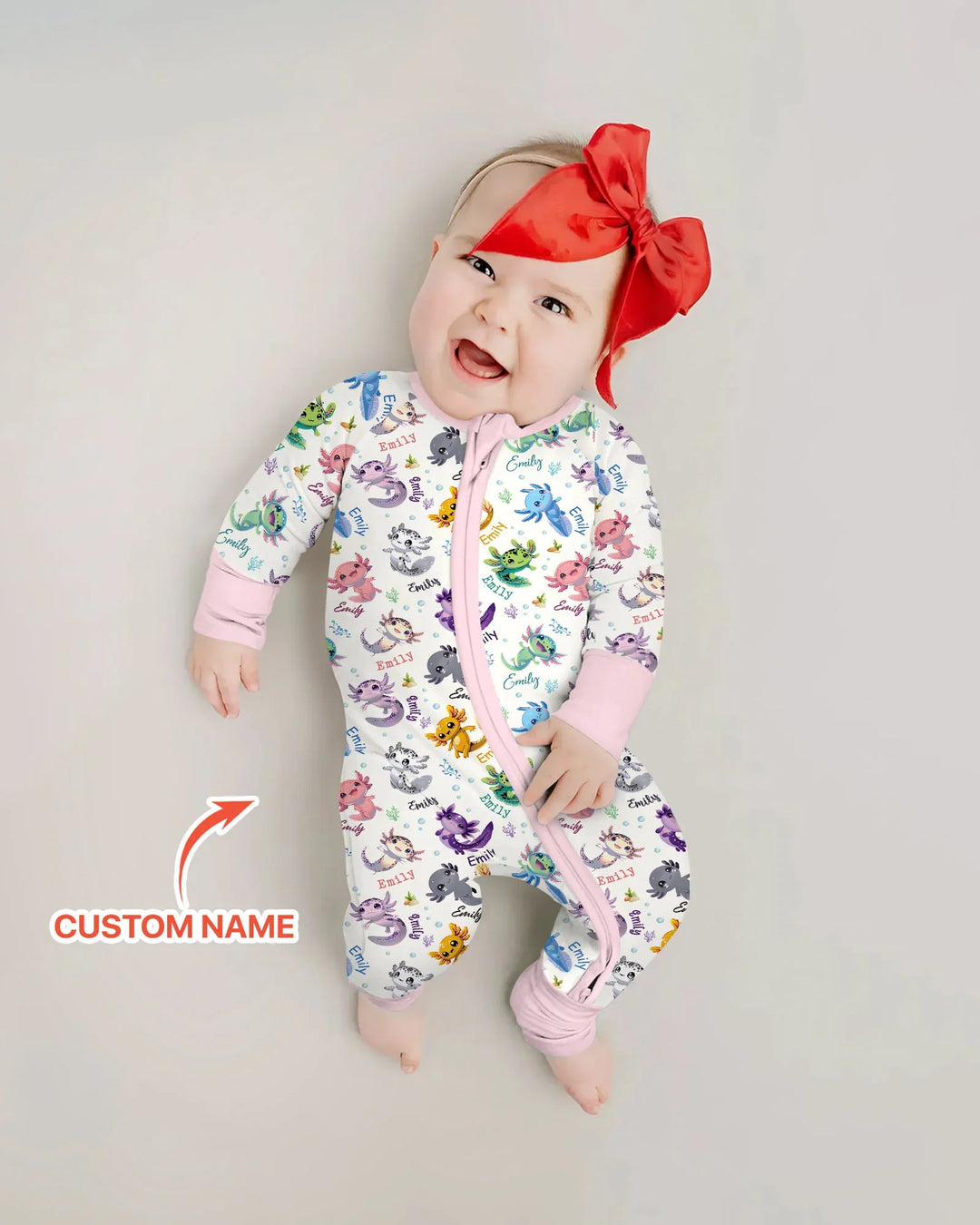 Gerippte Babykleidung mit individuellem Foto - Weich &amp; Skizzenhaft