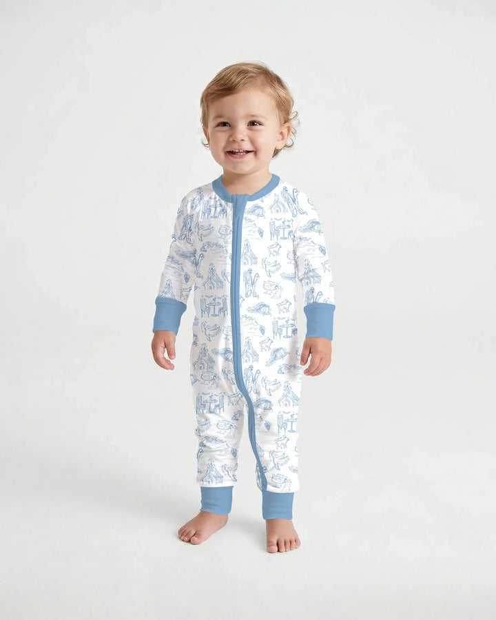 Psalm 23 Sketch Bamboo Convertible Zippy